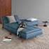 Dublexo Styletto Sofa Bed / Dark Wood 210x91cm